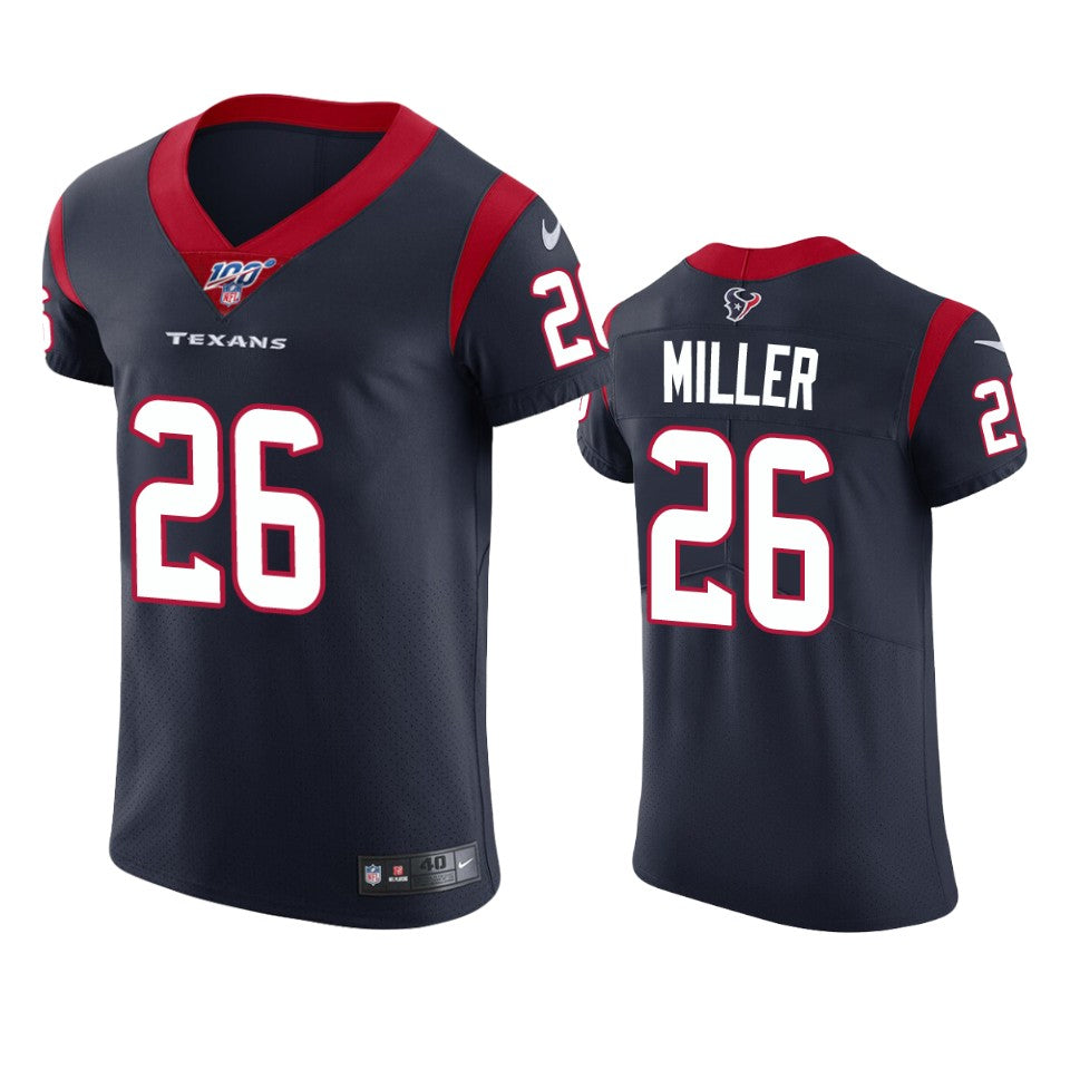 Houston Texans Lamar Miller Navy 100th Season Vapor Elite Jersey