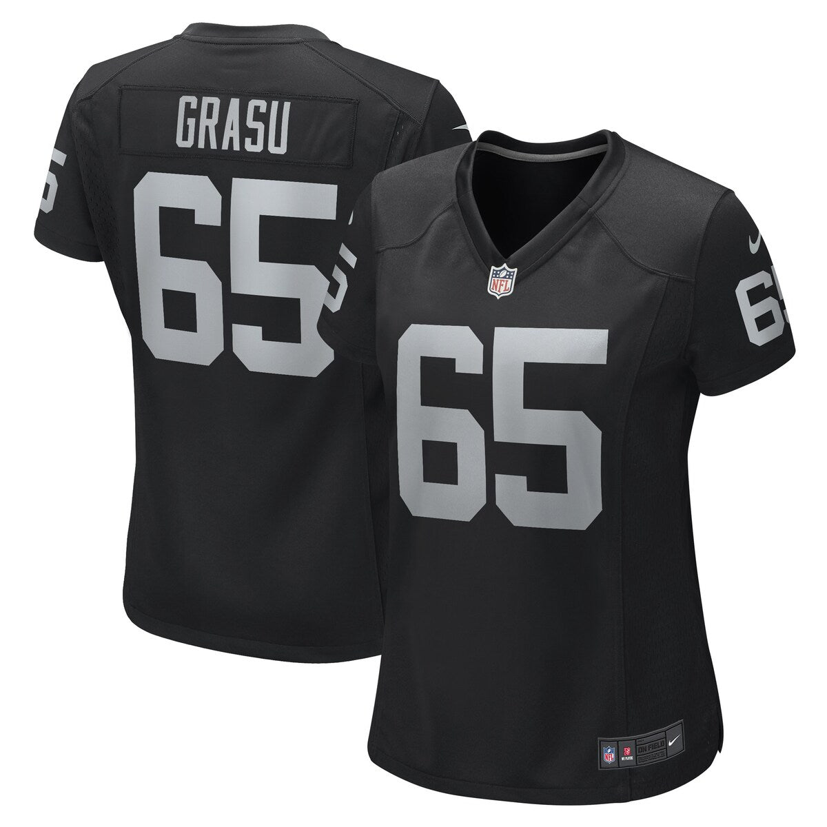 Hroniss Grasu Las Vegas Raiders Nike Womens Game Player Jersey Black