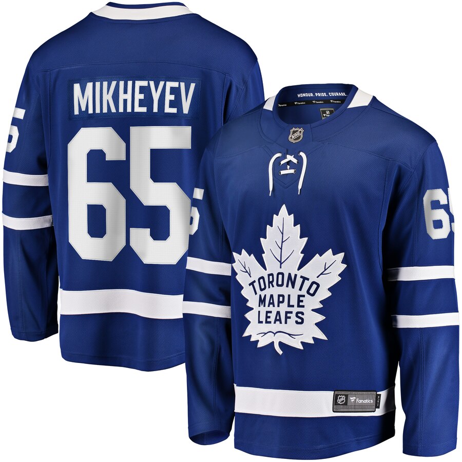 Ilya Mikheyev Toronto Maple Leafs Fanatics Branded Replica Player Jersey Blue