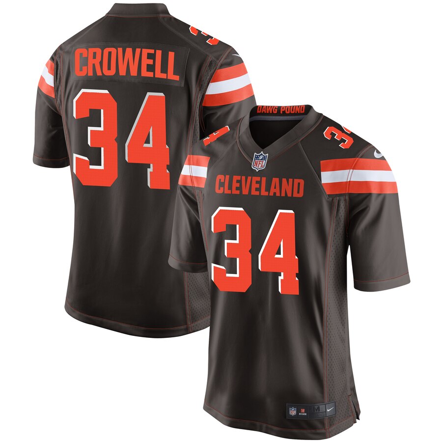 Isaiah Crowell Cleveland Browns Nike Youth Team Color Game Jersey Brown