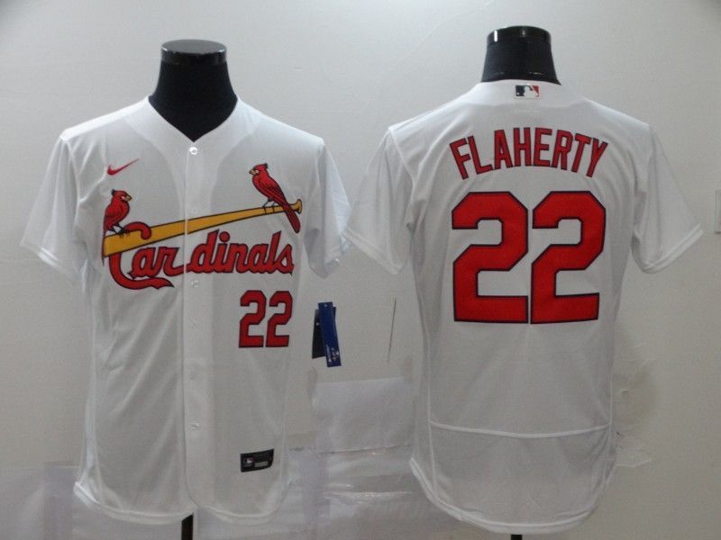 Jack Flaherty 22 St Louis Cardinals 2020 Mlb White Jersey