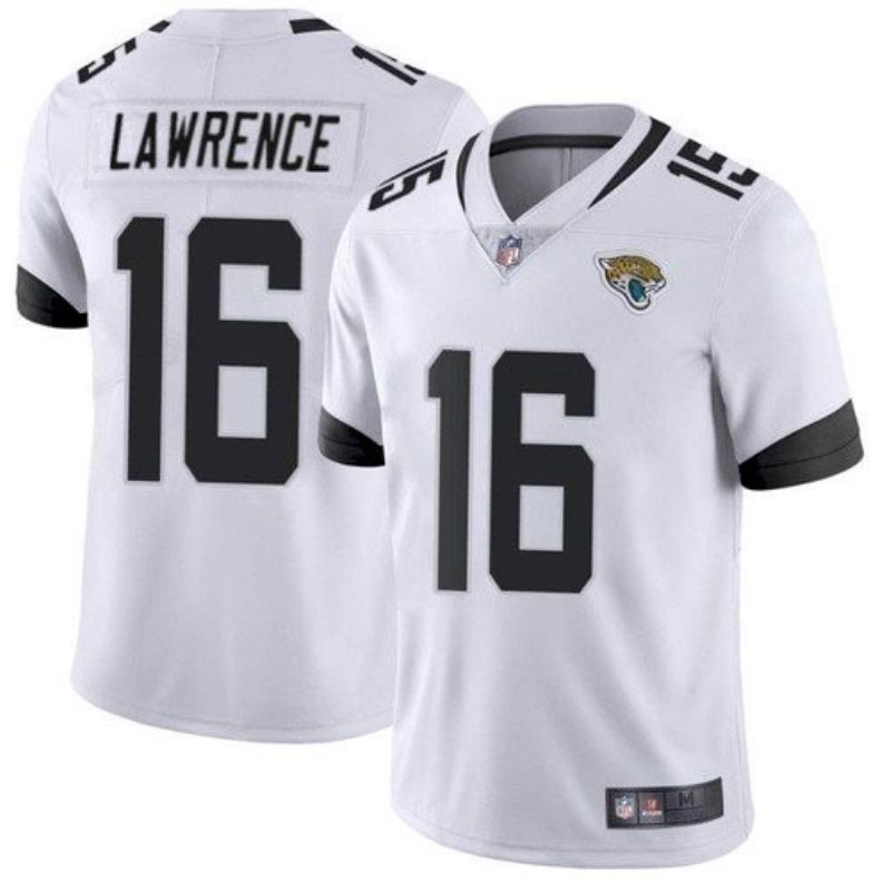 Jacksonville Jaguar Trevor Lawrence 16 2021 Draft Nfl White Jersey For Fans