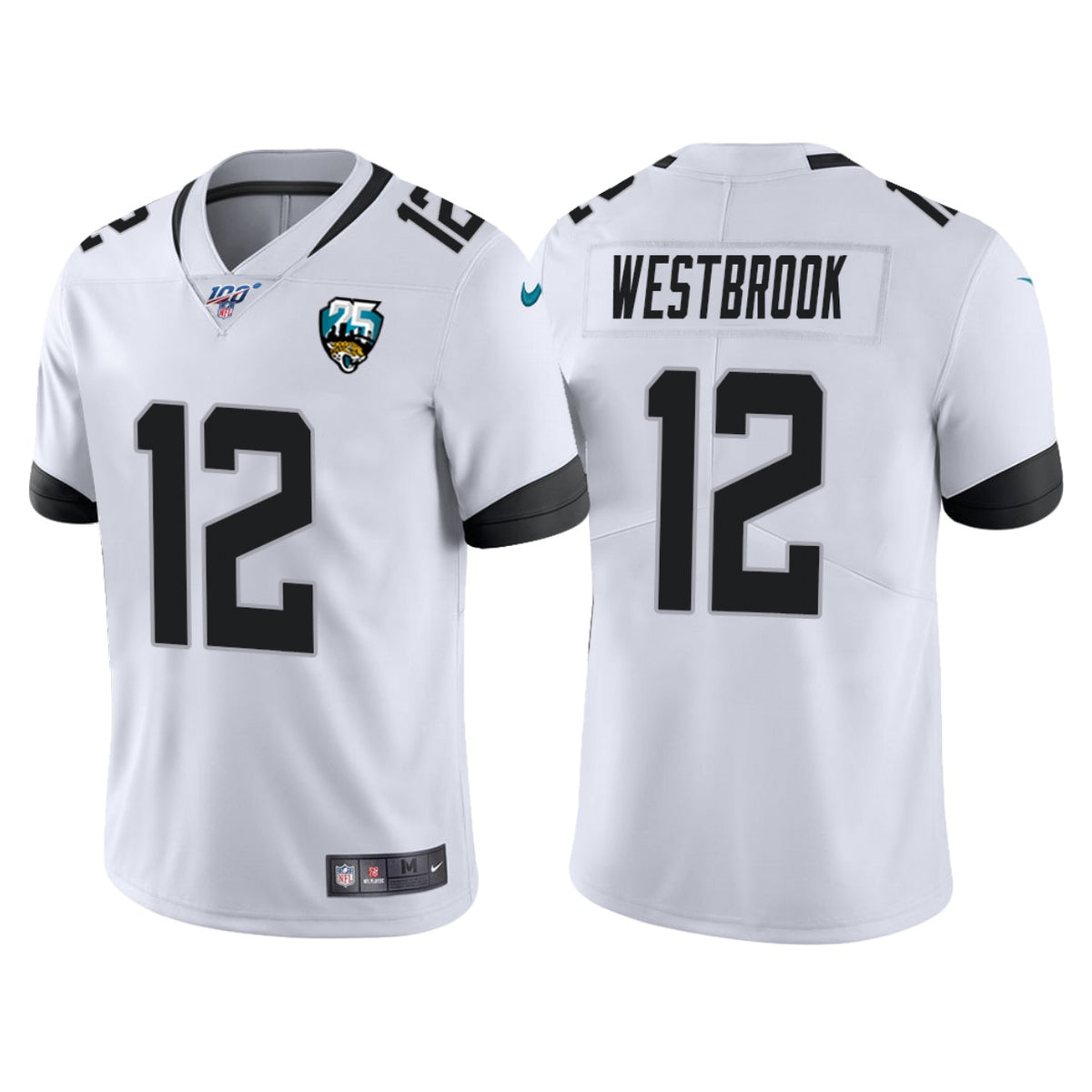 Jacksonville Jaguars 25th Anniversary Dede Westbrook White Vapor Limited Jersey