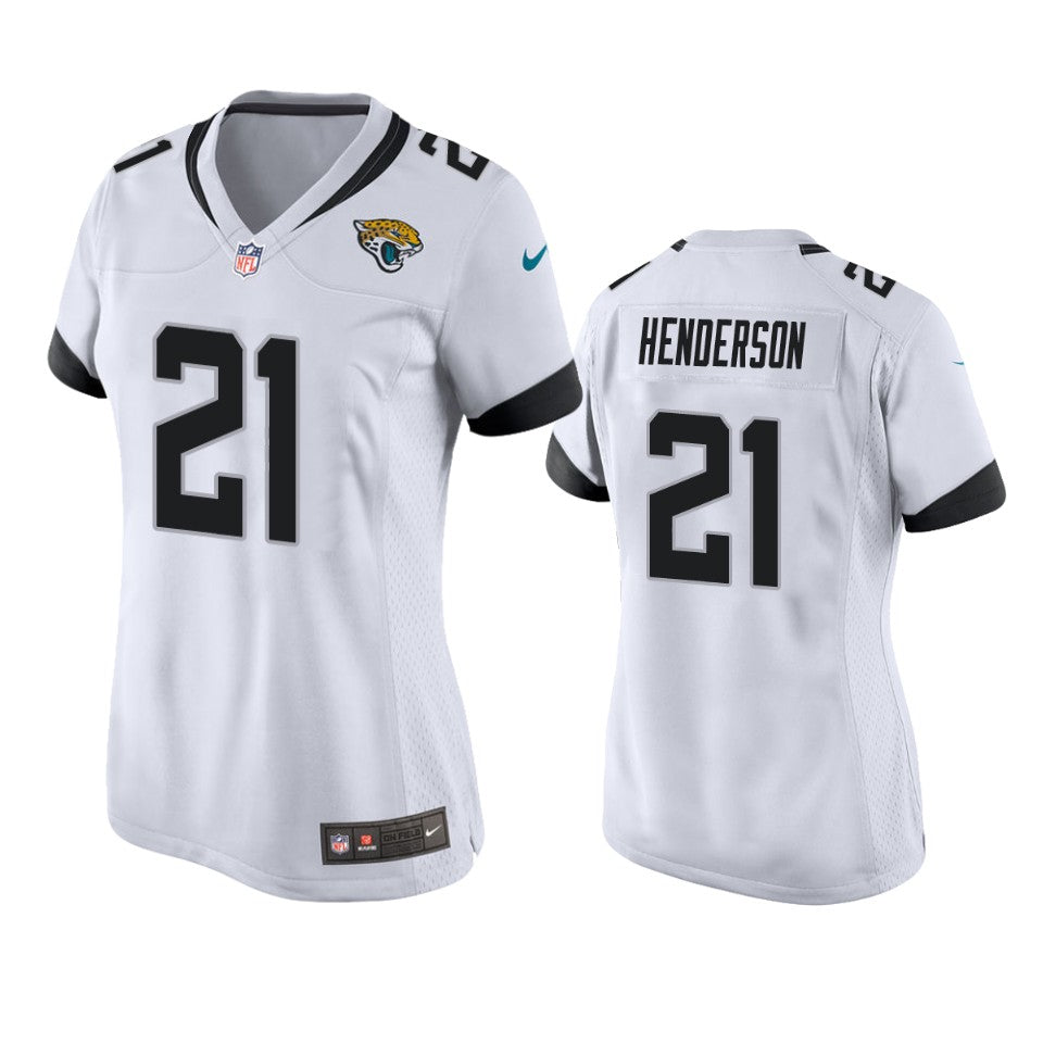 Jacksonville Jaguars Cj Henderson White 2020 Nfl Draft Game Jersey