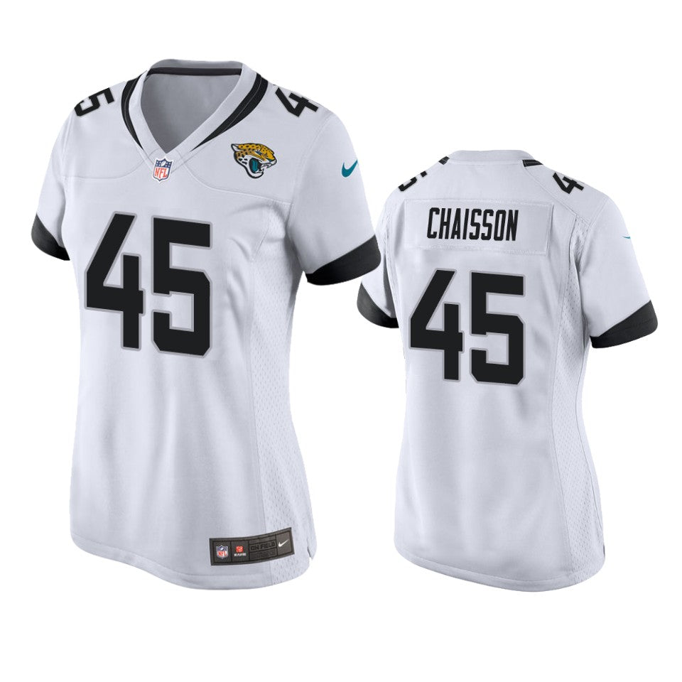Jacksonville Jaguars Klavon Chaisson White 2020 Nfl Draft Game Jersey