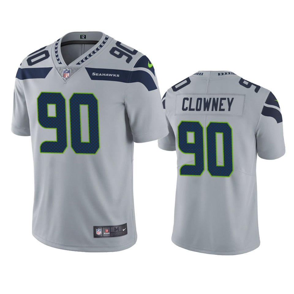 Jadeveon Clowney Seattle Seahawks Gray Vapor Limited Jersey
