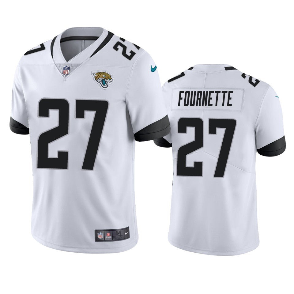 Jaguars Leonard Fournette Vapor Untouchable Limited White Jersey Mens