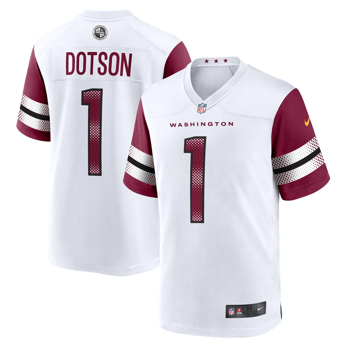 Jahan Dotson Washington Commanders Nike Game Player Jersey White