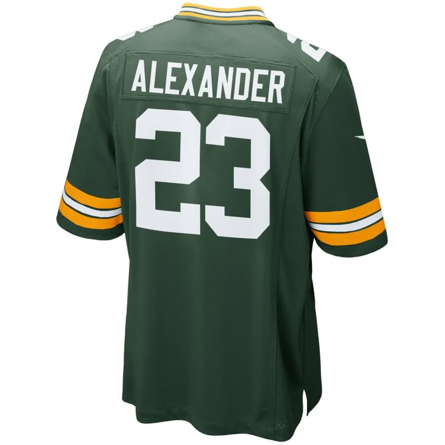Jaire Alexander Green Bay Packers 2018 Nfl Draft First Round Pick Game Jersey Green