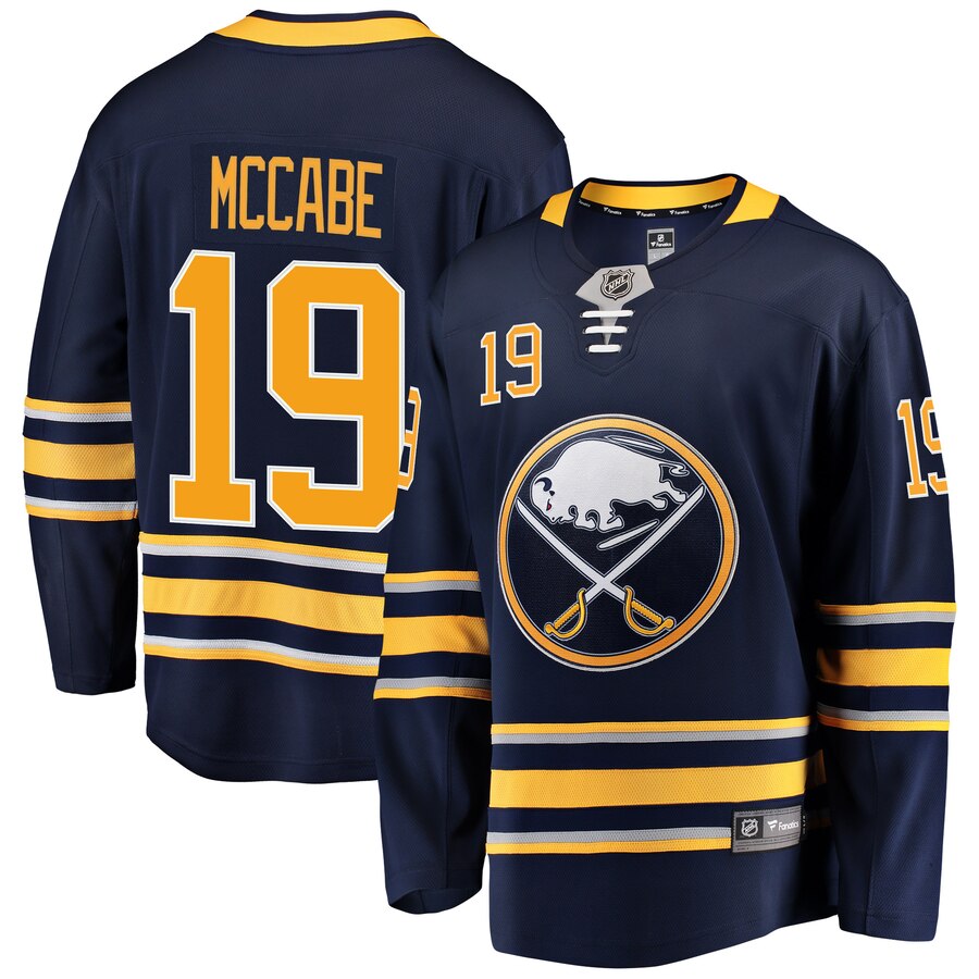 Jake Mccabe Buffalo Sabres Fanatics Branded Breakaway Player Jersey Navy