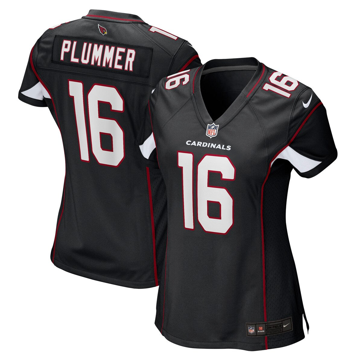 Jake Plummer Arizona Cardinals Nike Womens Retired Game Jersey Black