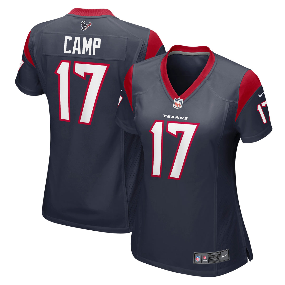 Jalen Camp Houston Texans Nike Womens Game Player Jersey Navy