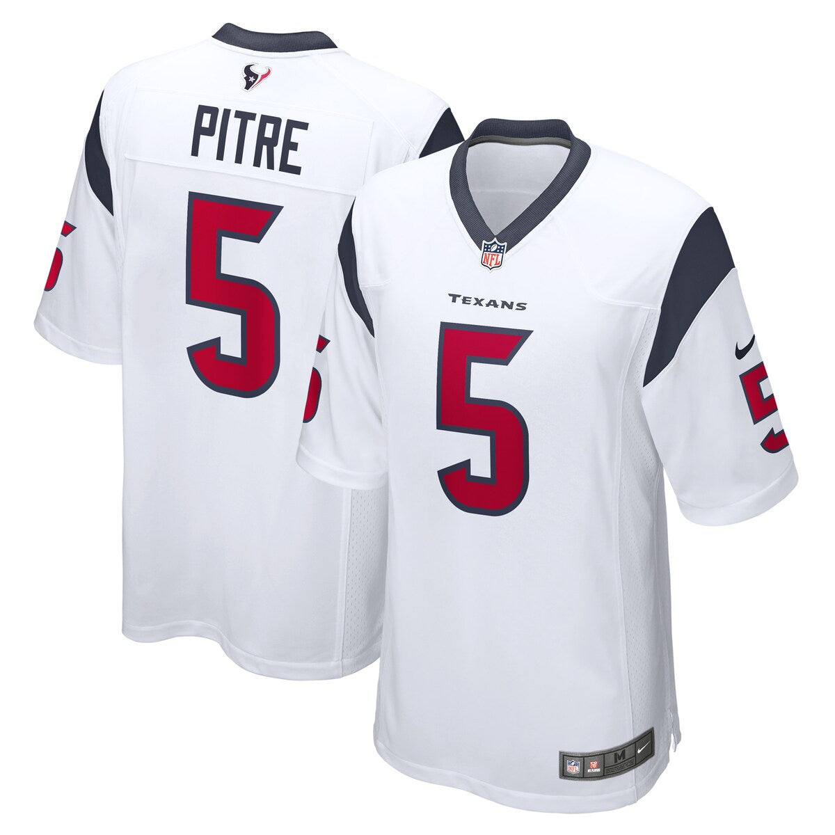 Jalen Pitre Houston Texans Nike Game Player Jersey White