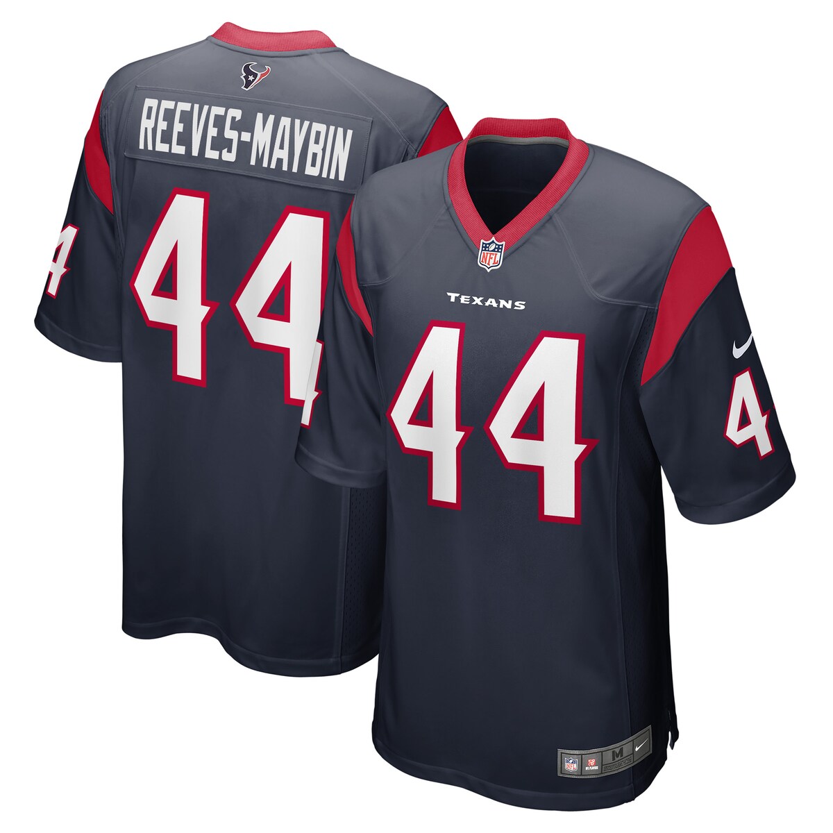 Jalen Reeves maybin Houston Texans Nike Game Player Jersey Navy