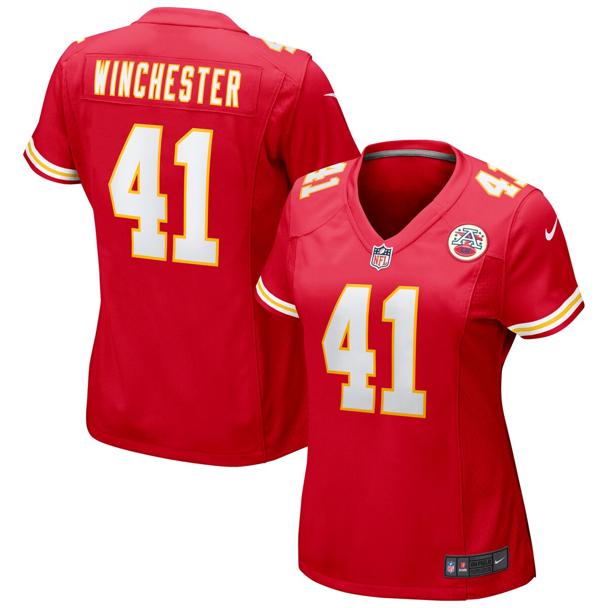 James Winchester Kansas City Chiefs Nike Womens Game Jersey Red