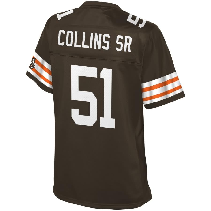 Jamie Collins Cleveland Browns Nfl Pro Line Womens Historic Logo Player Jersey Brown
