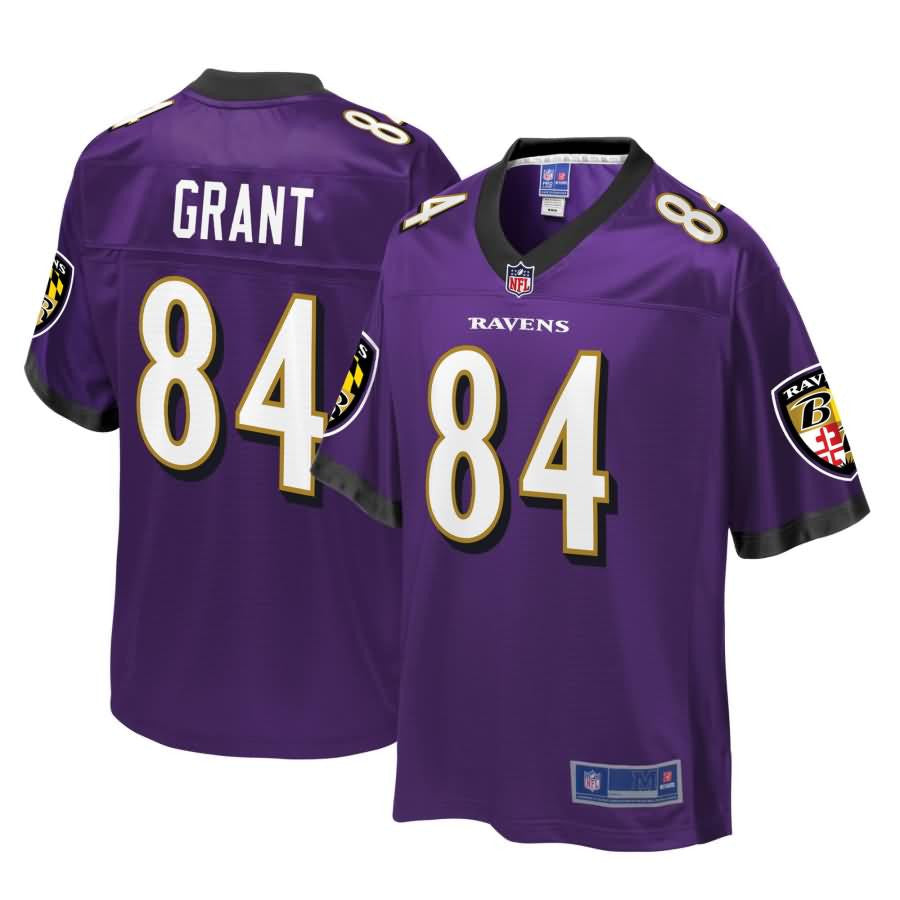 Janarion Grant Baltimore Ravens Nfl Pro Line Player Jersey Purple