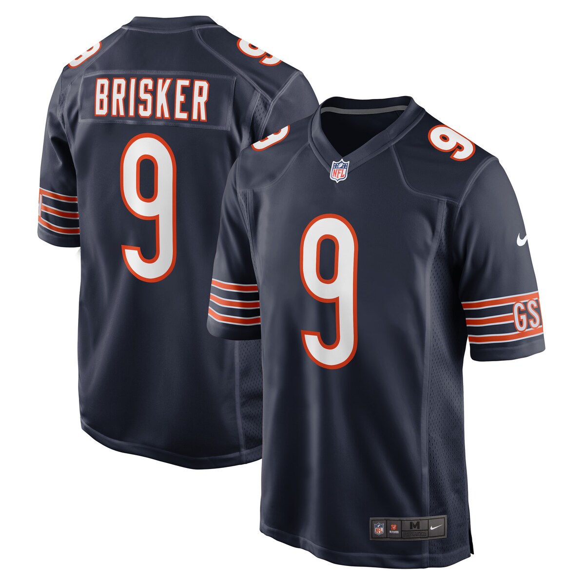 Jaquan Brisker Chicago Bears Nike Game Player Jersey Navy
