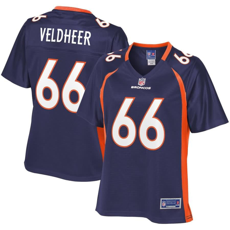 Jared Veldheer Denver Broncos Nfl Pro Line Womens Alternate Player Jersey Navy