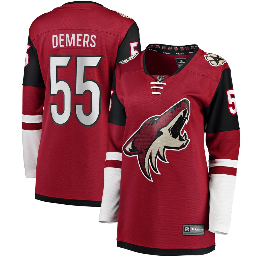 Jason Demers Arizona Coyotes Fanatics Branded Womens Breakaway Player Jersey Garnet