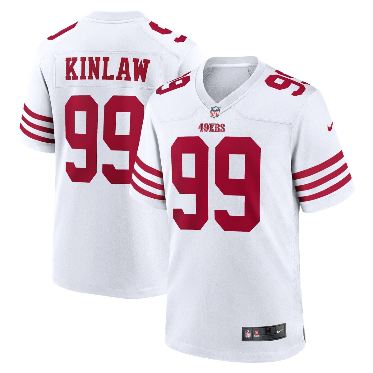 Javon Kinlaw San Francisco 49ers Nike Player Game Jersey White