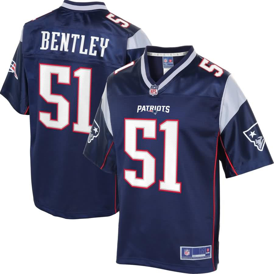 Jawhaun Bentley New England Patriots Nfl Pro Line Youth Player Jersey Navy