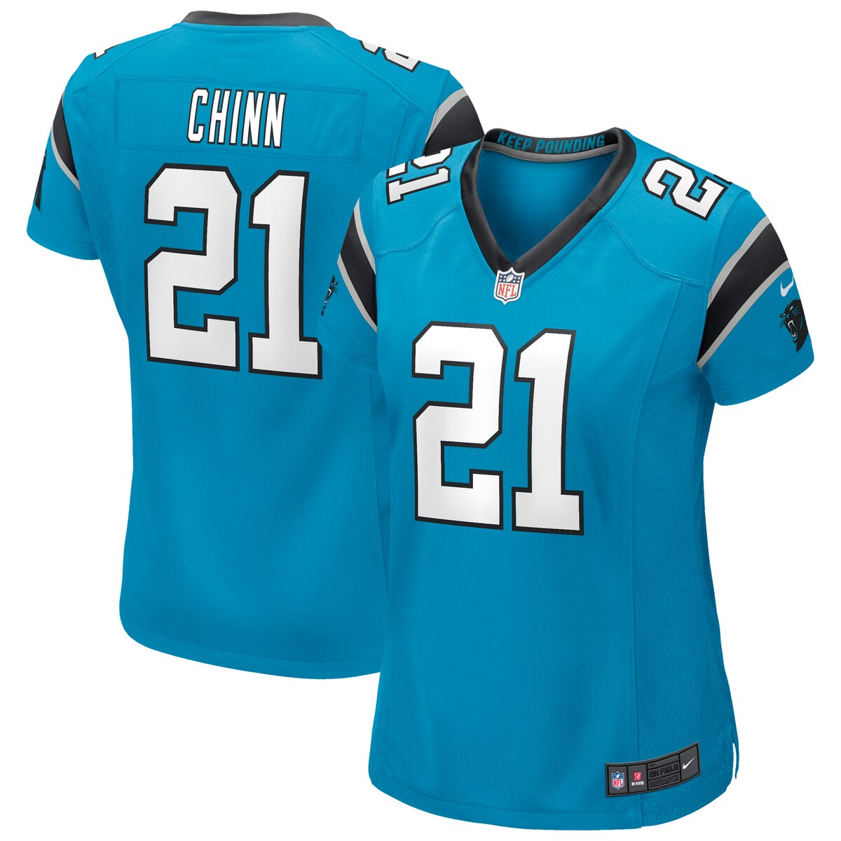 Jeremy Chinn Carolina Panthers Nike Womens Game Jersey Blue