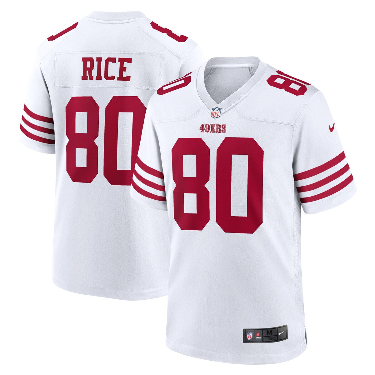 Jerry Rice San Francisco 49ers Nike Retired Player Game Jersey White