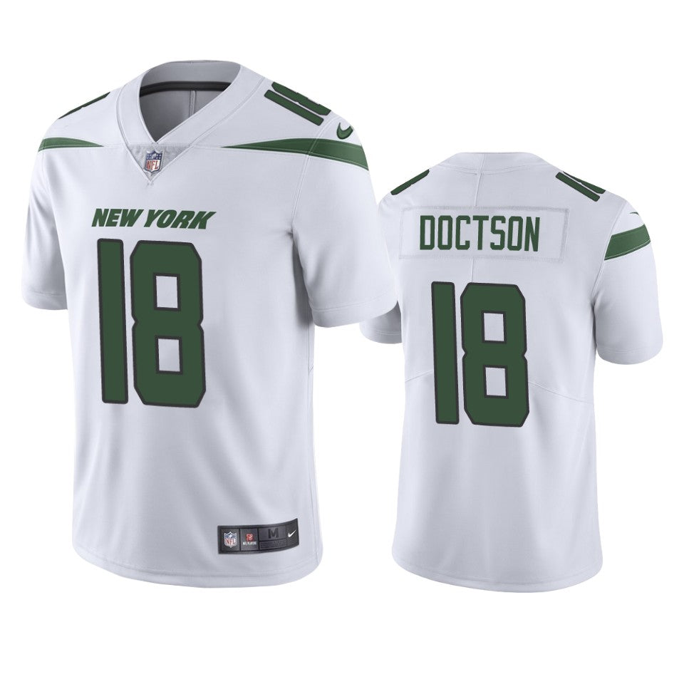 Jets Josh Doctson Vapor Untouchable Limited White Jersey