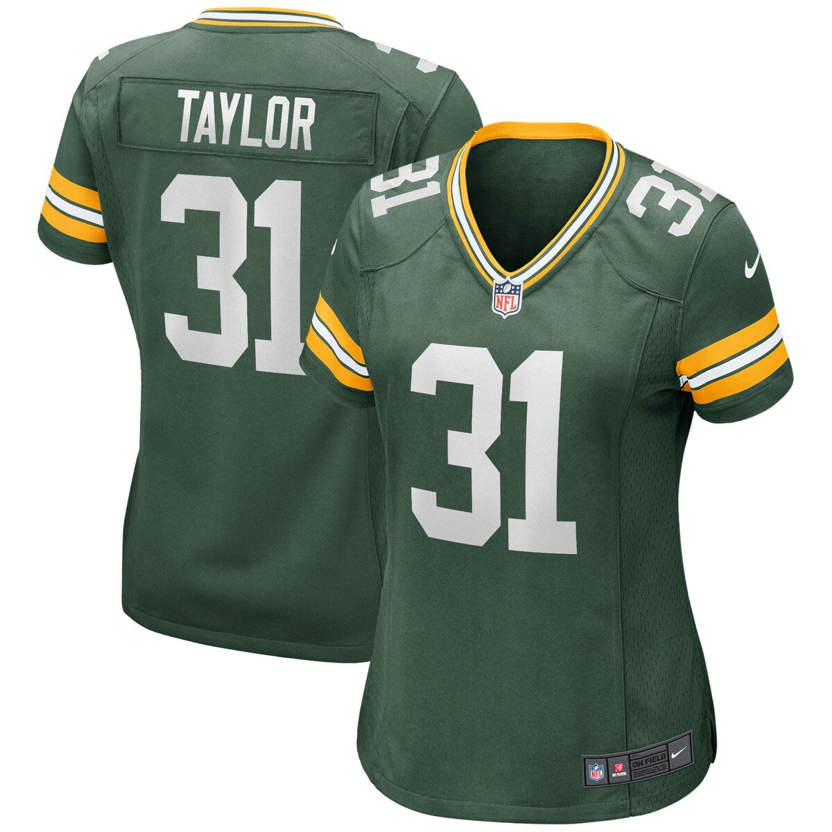Jim Taylor Green Bay Packers Nike Womens Game Retired Player Jersey Green