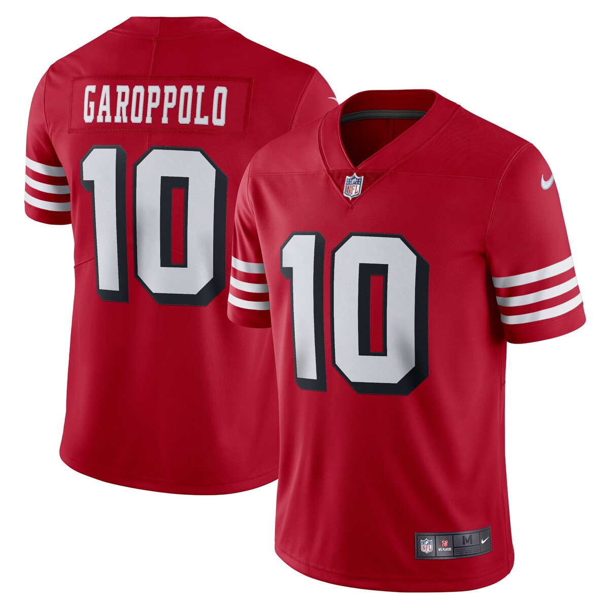 Jimmy Garoppolo San Francisco 49ers Nike Alternate Vapor Limited Jersey Red