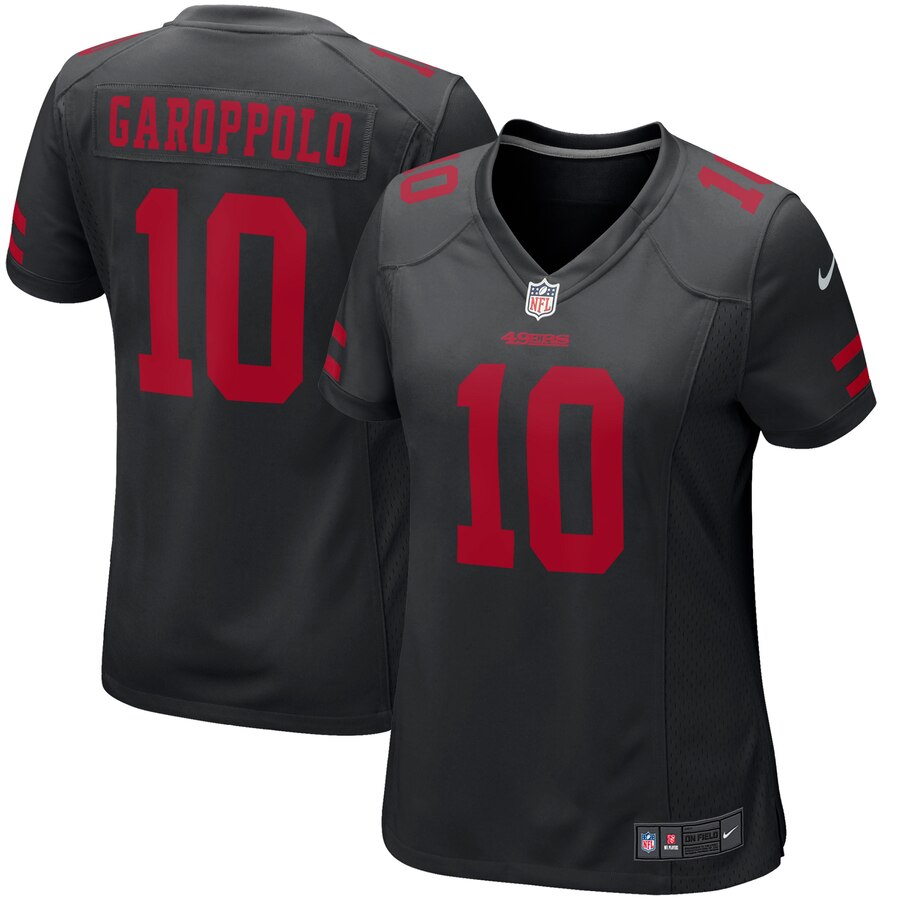 Jimmy Garoppolo San Francisco 49ers Nike Womens Game Event Jersey Black