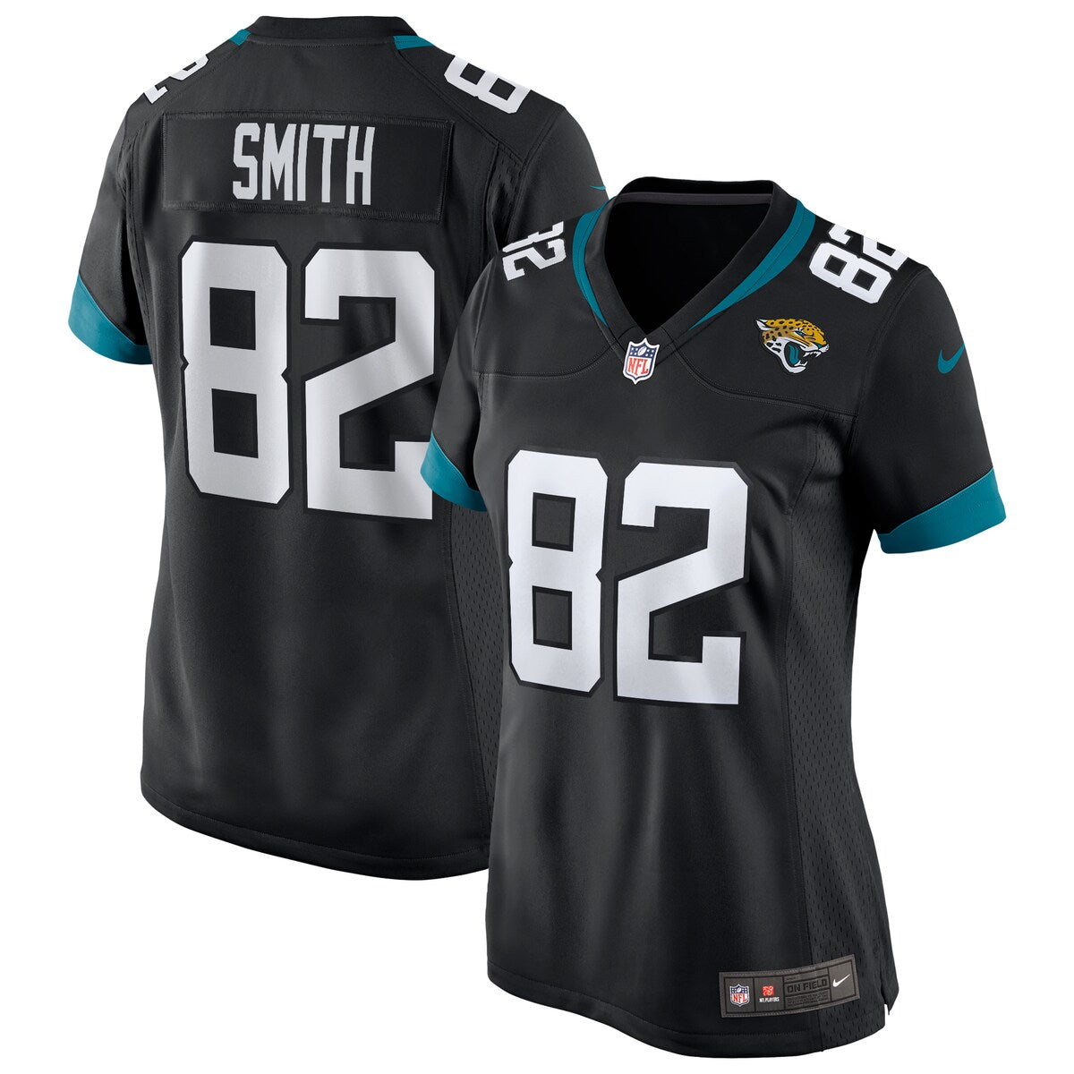 Jimmy Smith Jacksonville Jaguars Nike Womens Game Retired Player Jersey Black