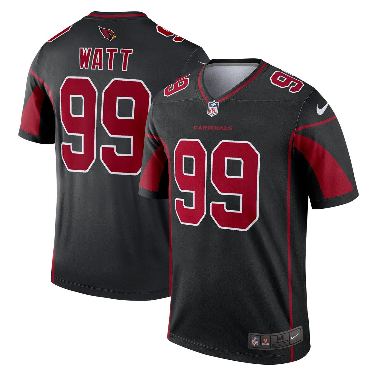 Jj Watt Arizona Cardinals Nike Legend Player Jersey Black