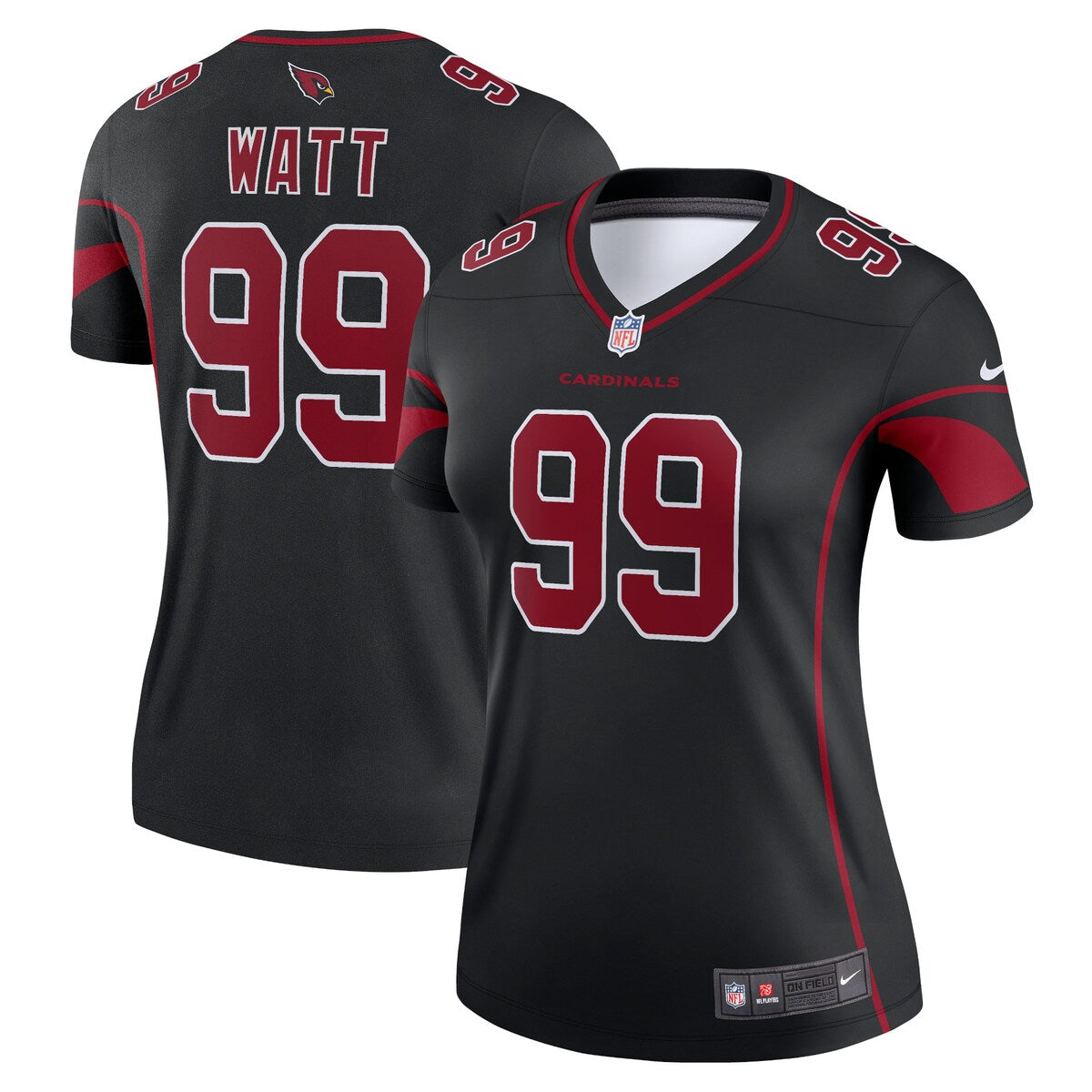 Jj Watt Arizona Cardinals Nike Womens Legend Jersey Black