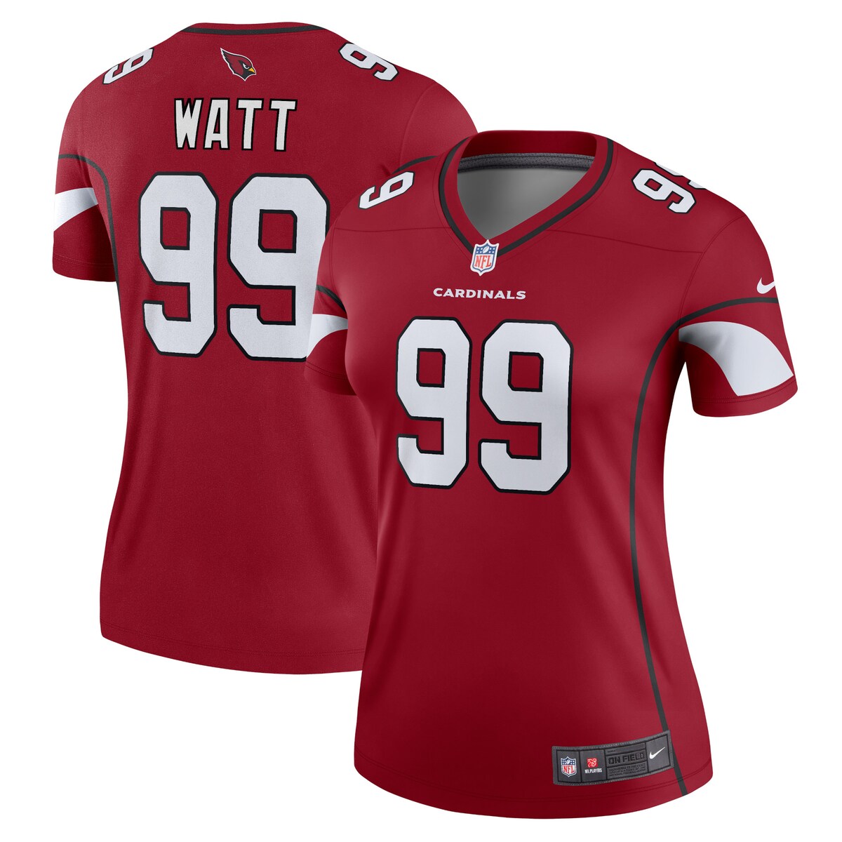 Jj Watt Arizona Cardinals Nike Womens Legend Jersey Cardinal