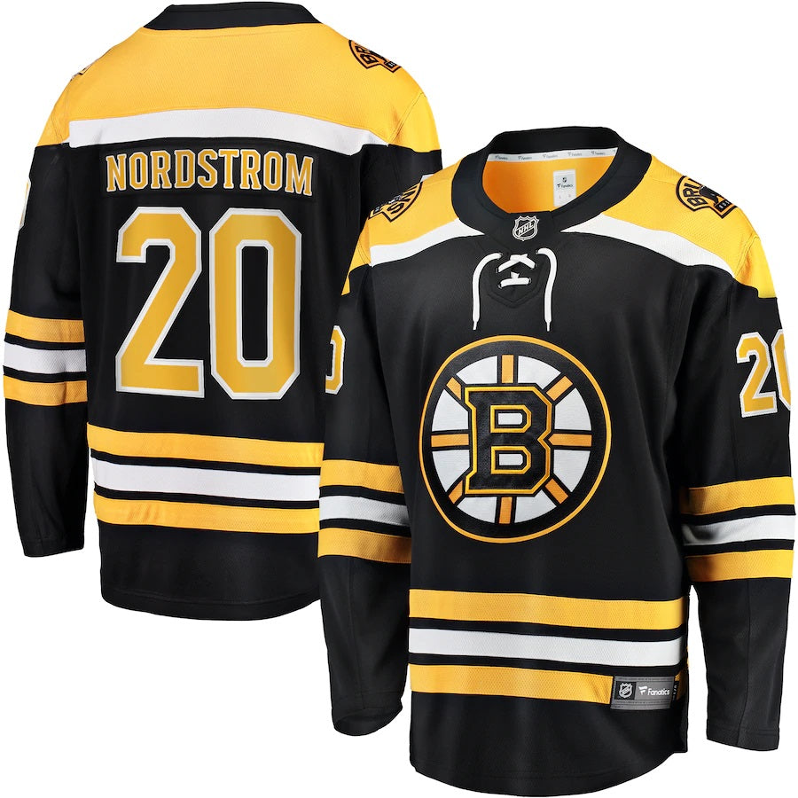 Joakim Nordstrom Boston Bruins Fanatics Branded Home Breakaway Player Jersey Black