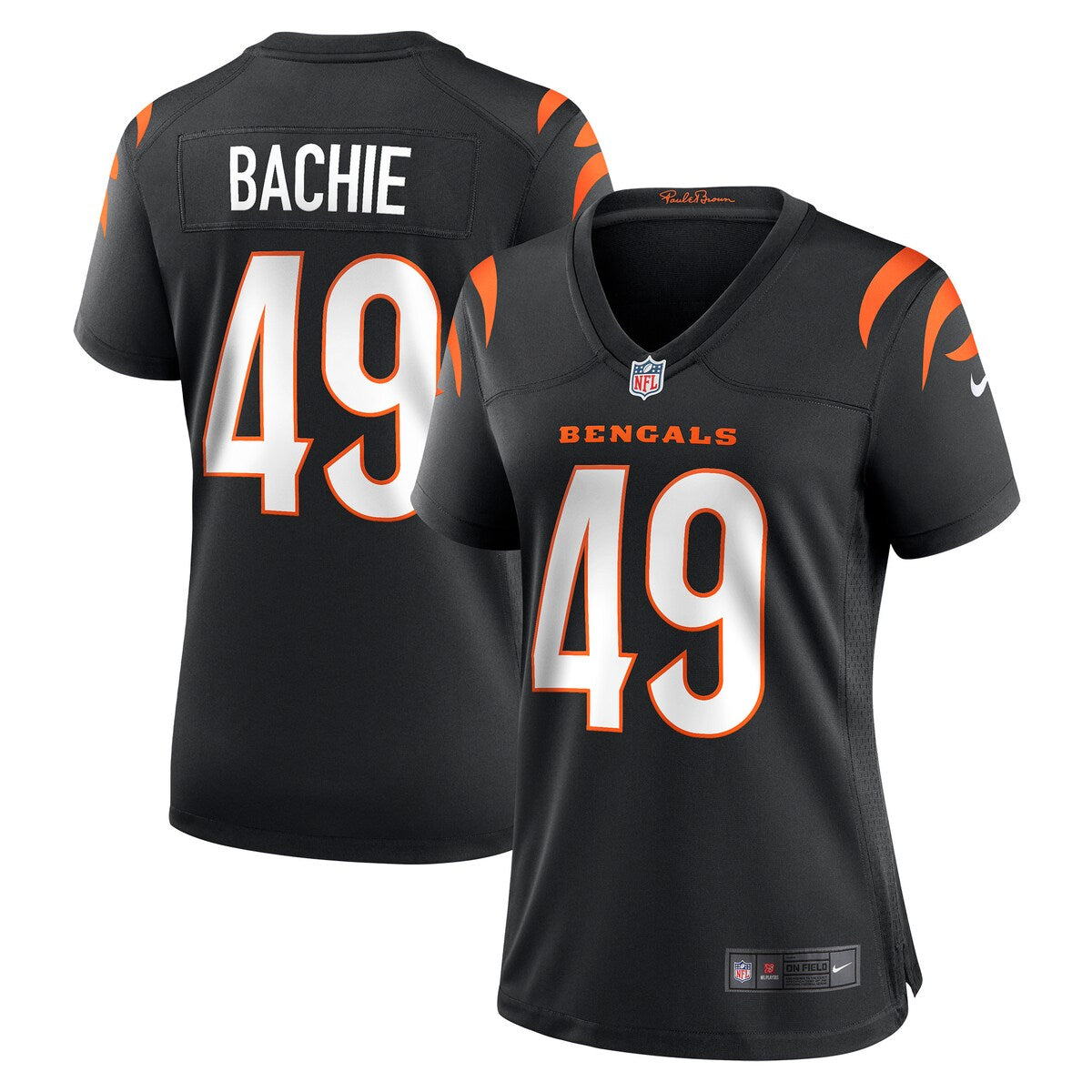 Joe Bachie Cincinnati Bengals Nike Womens Game Jersey Black