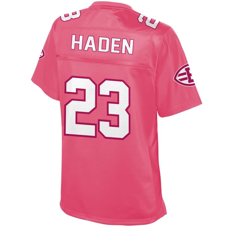 Joe Haden Cleveland Browns Nfl Pro Line Womens Fashion Jersey Pink