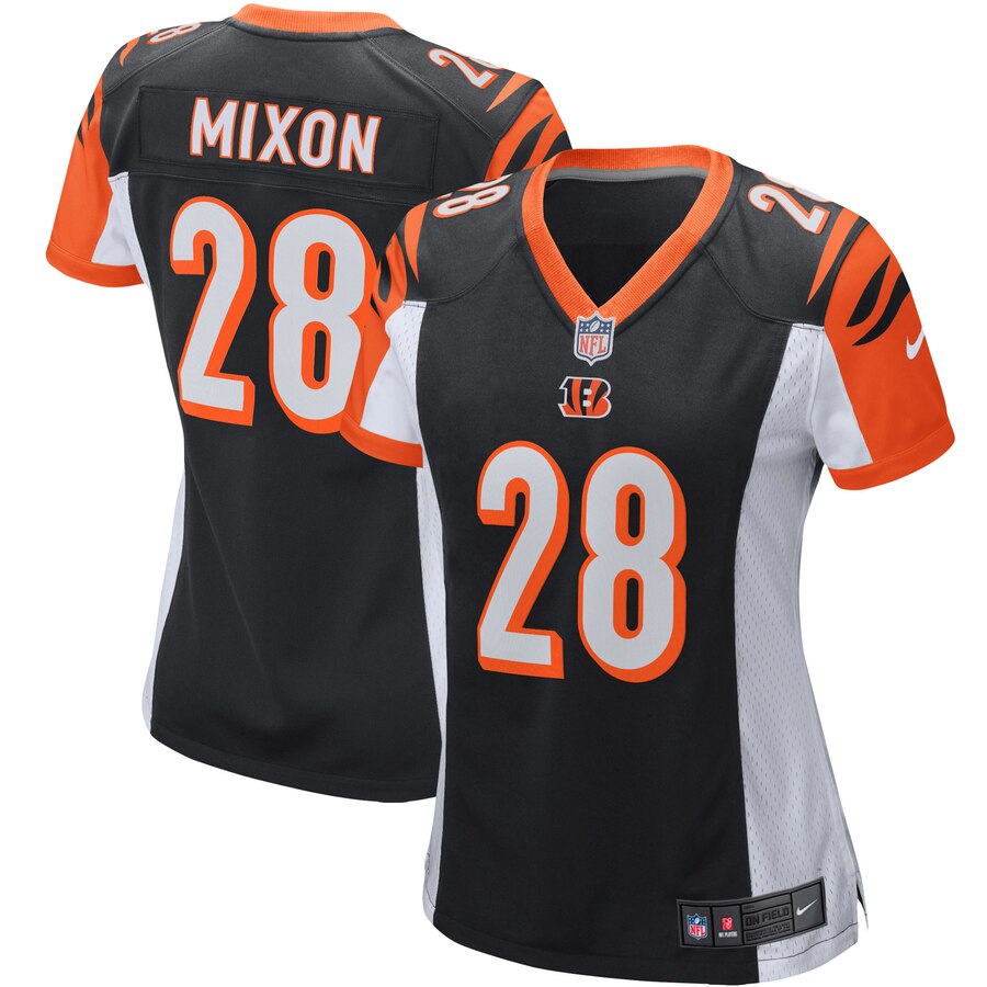 Joe Mixon Cincinnati Bengals Nike Womens Game Jersey Black