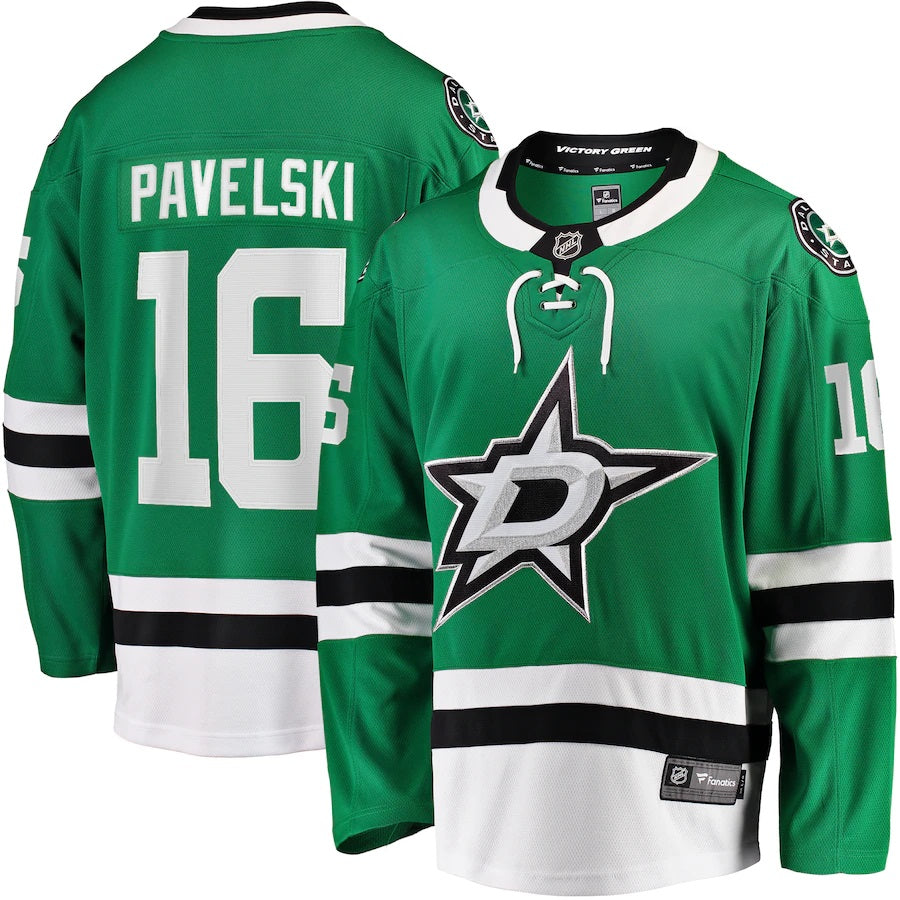 Joe Pavelski Dallas Stars Fanatics Branded Breakaway Home Player Jersey Kelly Green