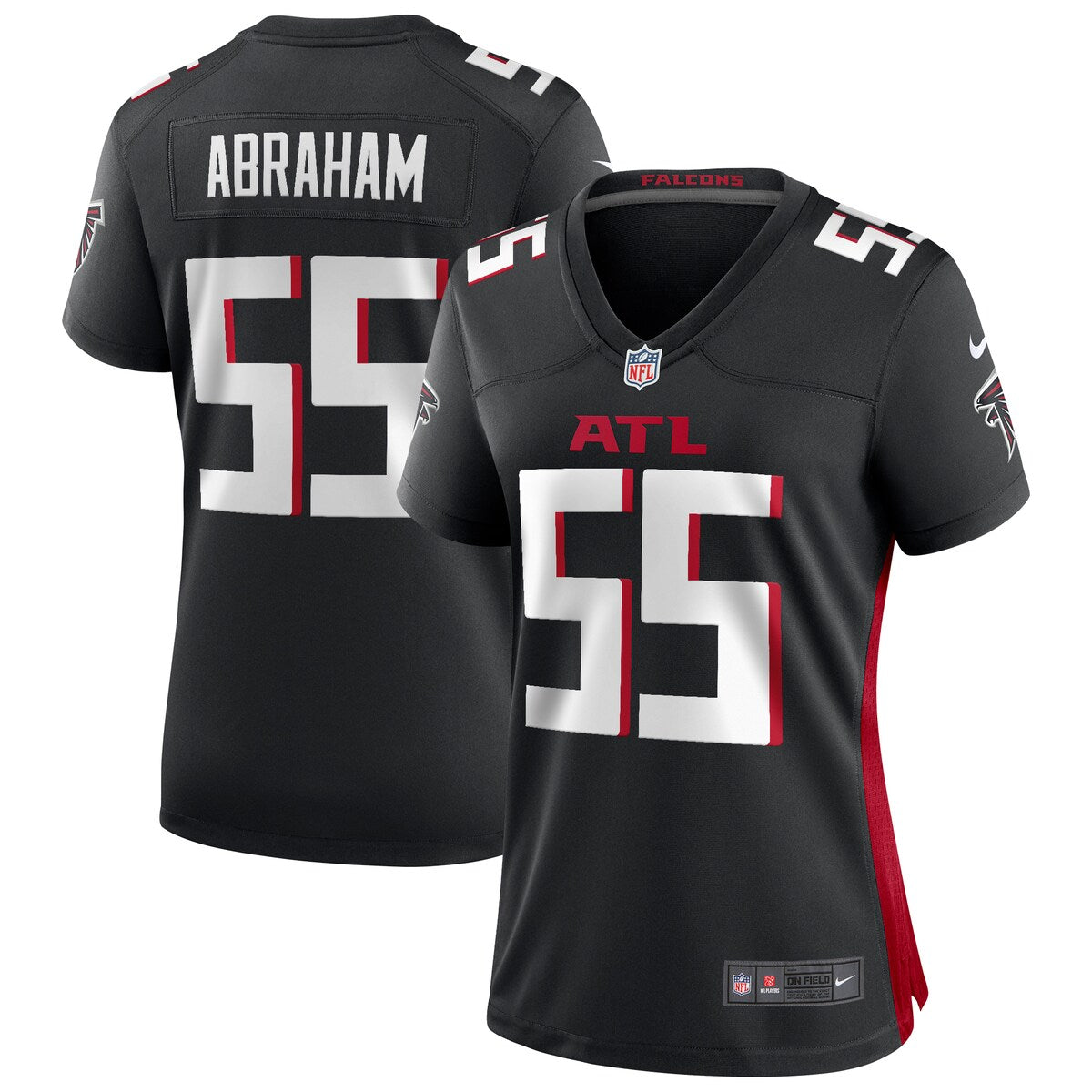 John Abraham Atlanta Falcons Nike Womens Game Retired Player Jersey Black