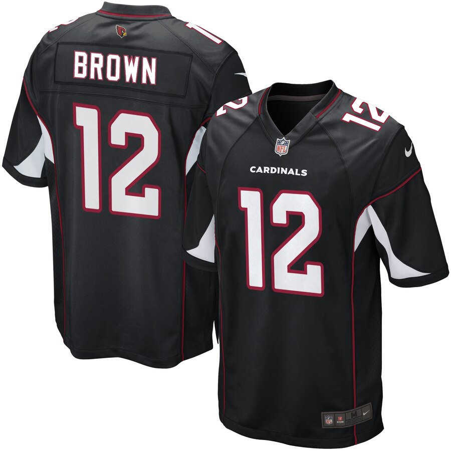 John Brown Arizona Cardinals Nike Youth Alternate Game Jersey Black