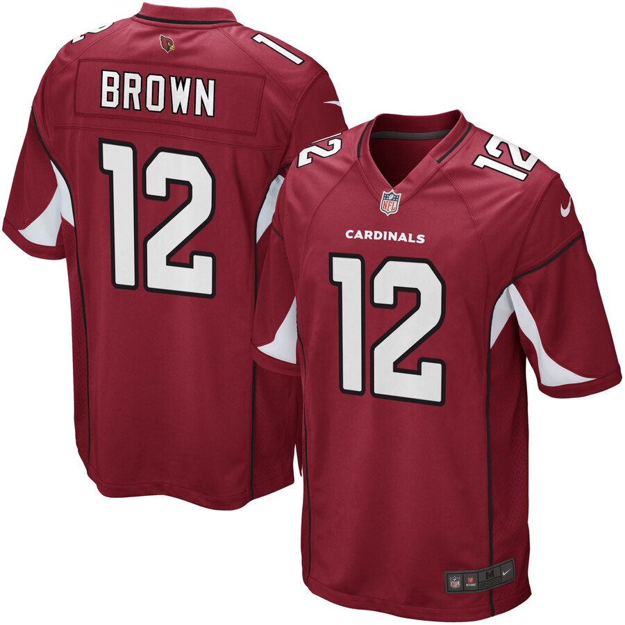 John Brown Arizona Cardinals Youth Nike Team Color Game Jersey Cardinal