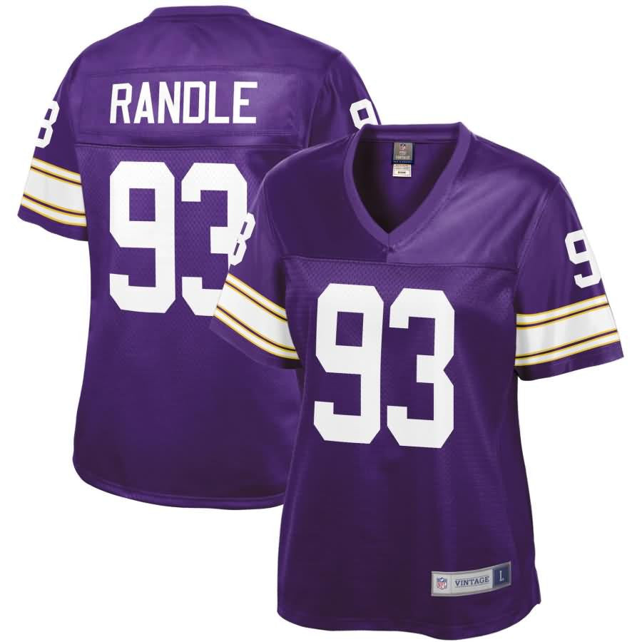 John Randle Minnesota Vikings Nfl Pro Line Womens Retired Player Jersey Purple