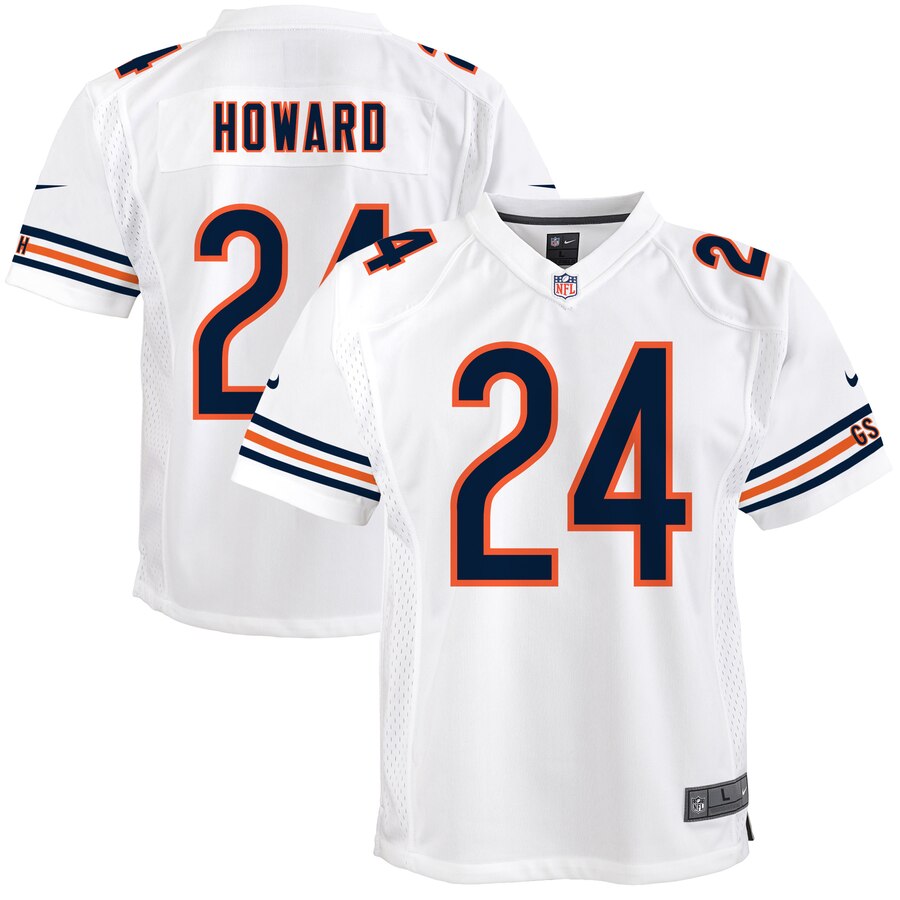 Jordan Howard Chicago Bears Nike Youth Game Jersey White