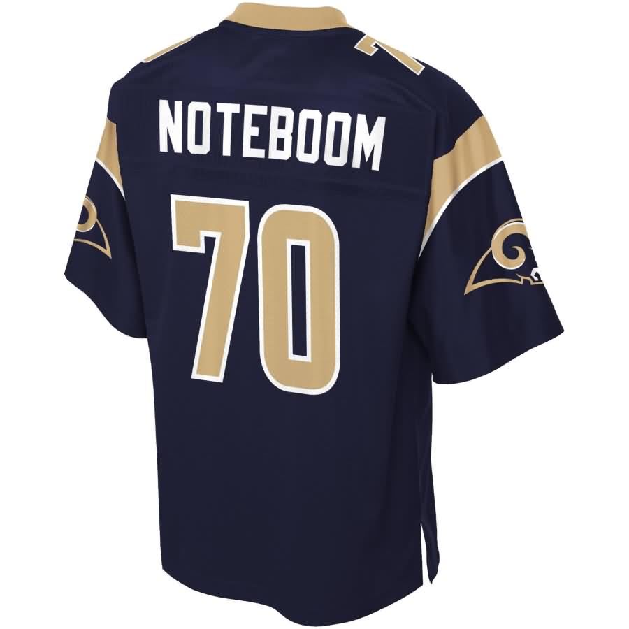 Joseph Noteboom Los Angeles Rams Nfl Pro Line Player Jersey Navy