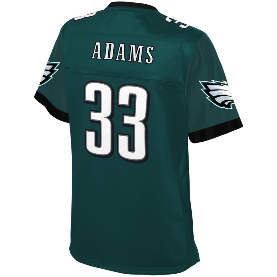 Josh Adams Philadelphia Eagles Nfl Pro Line Womens Player Jersey Midnight Green
