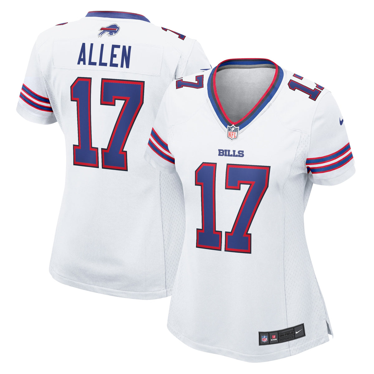 Josh Allen Buffalo Bills Nike Womens Game Player Jersey White