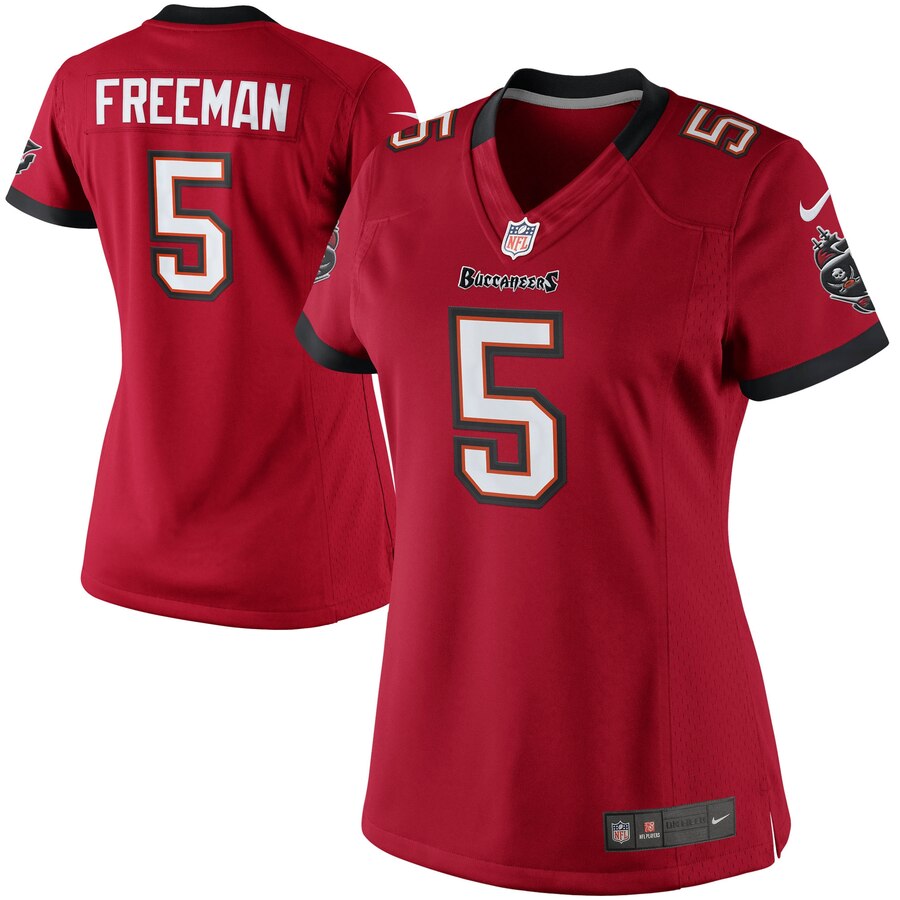 Josh Freeman Tampa Bay Buccaneers Historic Logo Nike Womens Limited Jersey Red